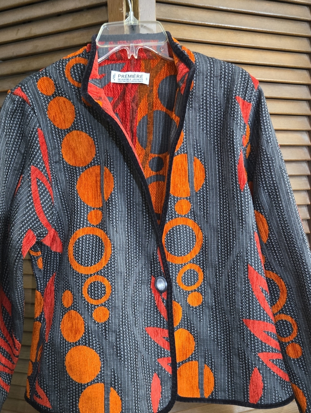 Premiere Patterned  Jacket New